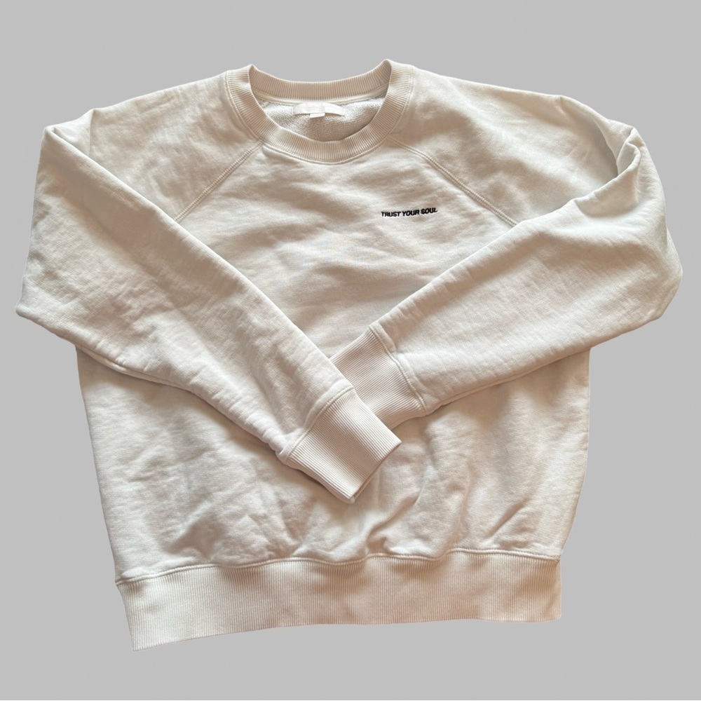 Spiritual Gangster Cream Sweatshirt